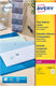 Avery clear address label - laser - l7563