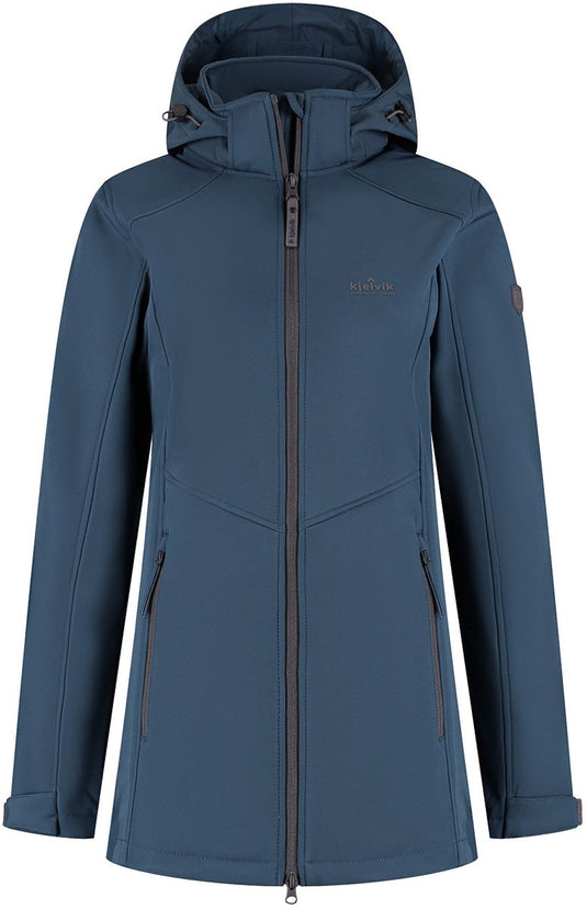 Kjelvik outdoorjas may donkerblauw