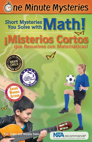 One minute mysteries - short mysteries you solve with math! ¡misterios cortos que resuelves con matemáticas!