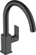 Hansgrohe vernis shape m35 - keukenmengkraan - ééngreeps bediening - 35mm maat - draaibare uitloop - mat zwart