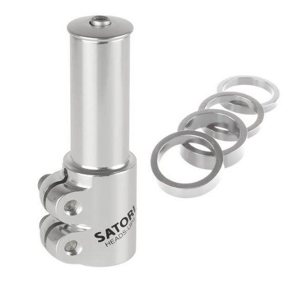Load image into Gallery viewer, Stuurpenverlenger Satori 1-1 8 - zilver
