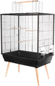 Zolux vogelkooi neo darwin - vogelverblijven - zwart - 78 x 48 x 112 cm