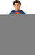 Rubies rubie's verkleedpak justice league superman junior blauw mt 140