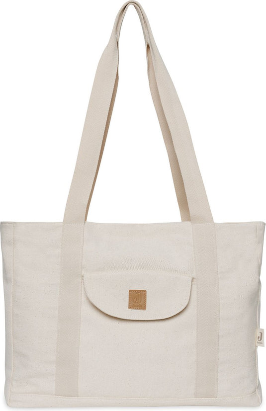 Jollein luiertas shopper twill - natural