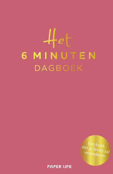 Spectrum het 6 minuten dagboek - roze
