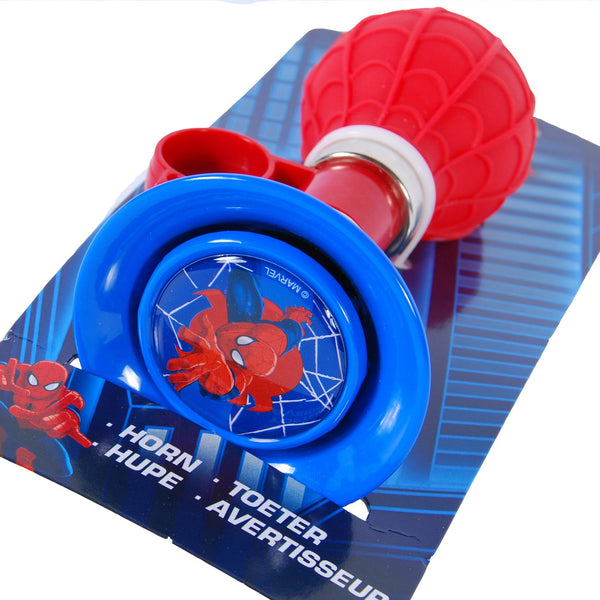 Spider-Man Fietstoeter 13 cm Rood blauw