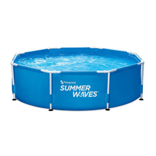 Load image into Gallery viewer, Summer waves zwembad active frame 244 x 76 cm + filterpomp

