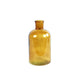 Countryfield egan vaas apothekersfles s goudgeel 14,5x14,5x27cm