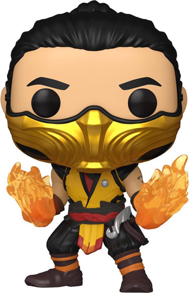Funko pop games: mortal kombat 1 - scorpion pop #1021