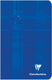 Clairefontaine metric notitieboekje, ft 11 x 17 cm, 96 bladzijden, geruit 5 mm 10 stuks