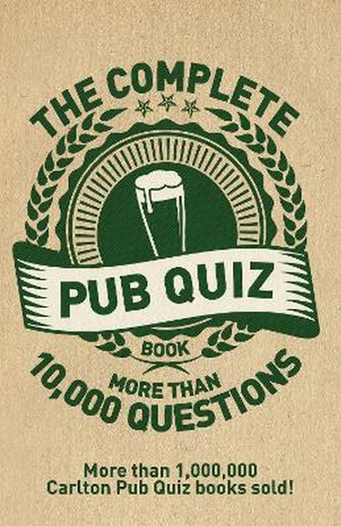 Pub quiz book biggest ever 2