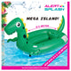 Opblaaseiland small dino 240x180 cm