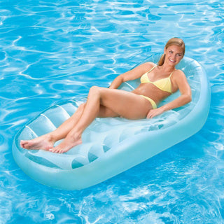 Load image into Gallery viewer, Summer waves opblaasbare fauteuil ergolounge 168 x 81 cm
