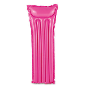 Summer waves luchtbed 183 x 69 cm roze | 12 stuks