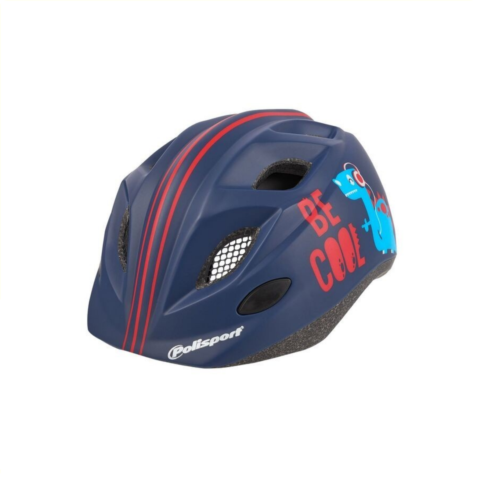 Polisport junior premium bicycle helmet s 52-56cm be cool blue