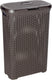 Curver style wasmand met deksel - 40l - kunststof - bruin