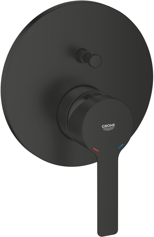 Grohe lineare new badmengkraan opbouwdeel – 2-weg omstelling – silkmove – matte black
