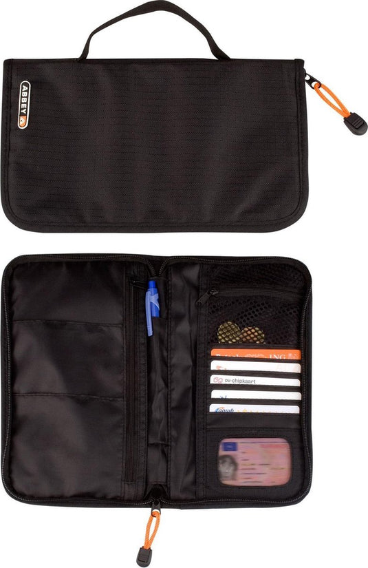 Abbey camp accessoires tas - reisorganiser - zwart - ca. 25 x 14 x 2cm