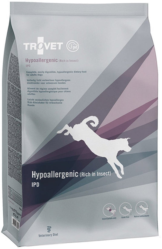 Trovet hypoallergenic ipd (insect) hond - 3 kg