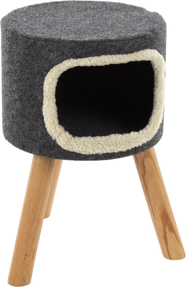 Flamingo kattenhuis nordic – stijlvol kattenmeubel krabspeelgoed in scandinavische stijl