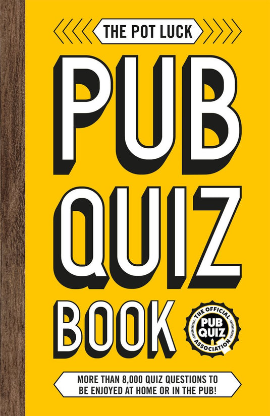 The pot luck pub quiz book