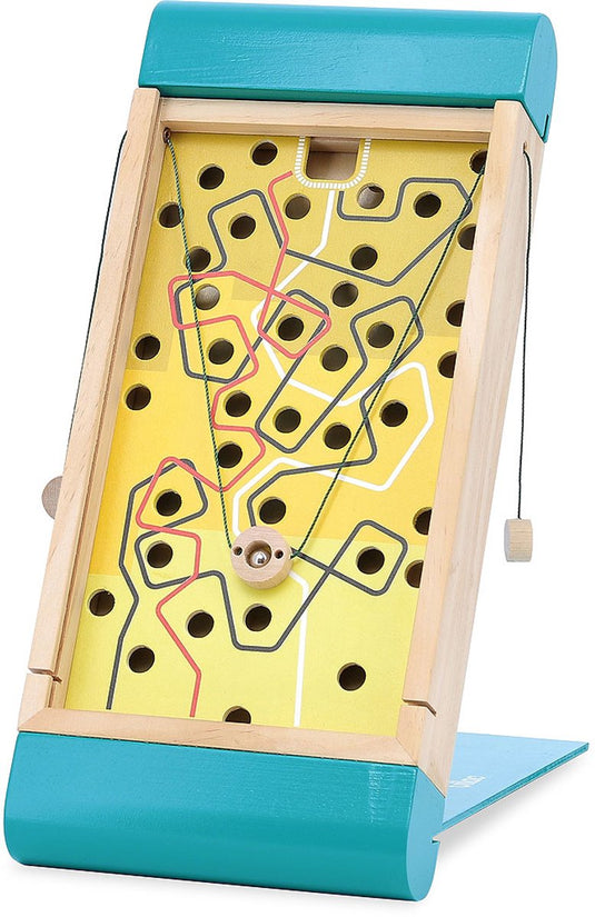 Vilac houten labyrint spel behendigheid kinderspel educatief speelgoed.