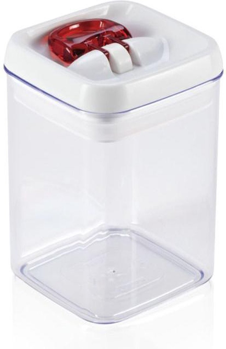 Load image into Gallery viewer, Leifheit fresh easy voorraaddoos - vierkant - 800 ml - wit
