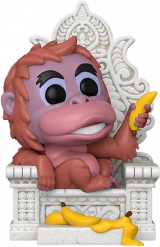 Jungle book the king louie on throne (pop! deluxe) vinylfiguur 1491 funko pop! meerkleurig