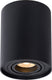 Lucide tube - plafondspot (plafondlamp) - ø 9,6 cm - 1xgu10 - zwart