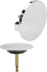 Viega multiplex multiplex visign m5 afbouwdeel voor badafvoercombinatie chroom