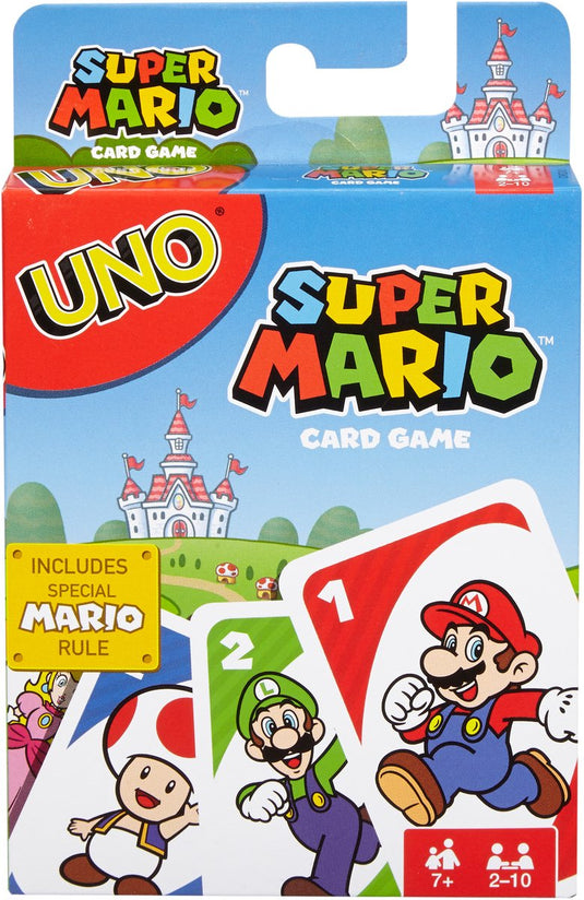 Mattel games uno super mario - - kaartspel