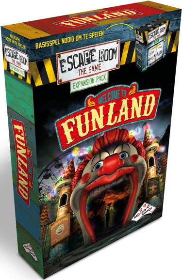 Identity games escape room the game uitbreidingsset welcome to funland - breinbreker