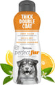 Tropiclean perfectfur - hondenshampoo - dikke en dubbele vacht - 473 ml