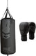 Everlast prospect 2 heavy bag kit, black grey, 76x28 cm