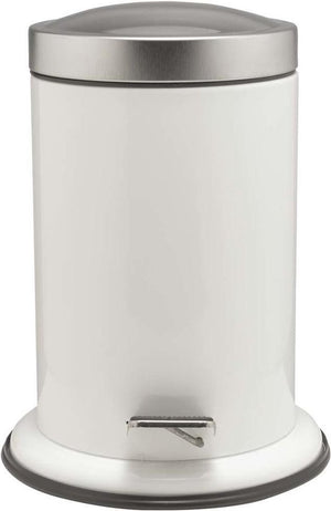 Sealskin acero - pedaalemmer - 3 liter vrijstaand - wit