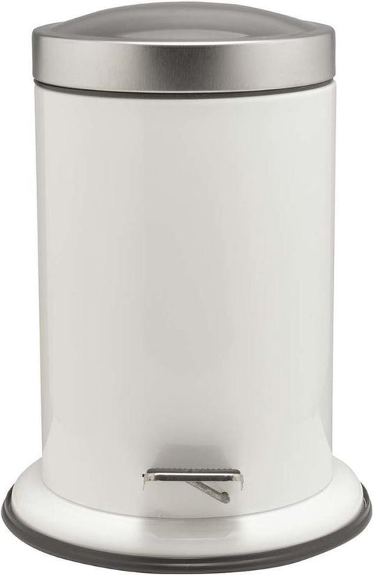 Sealskin acero - pedaalemmer - 3 liter vrijstaand - wit