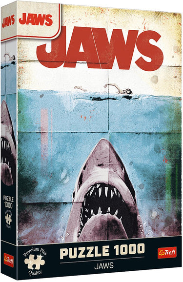 Trefl puzzel 1000 stukjes premium plus jaws - fsc karton.