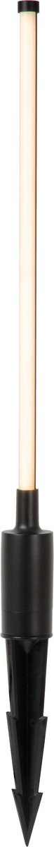 Lucide lornex - tuinspot - led - 1x6w 3000k - ip54 - zwart