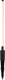 Lucide lornex - tuinspot - led - 1x6w 3000k - ip54 - zwart