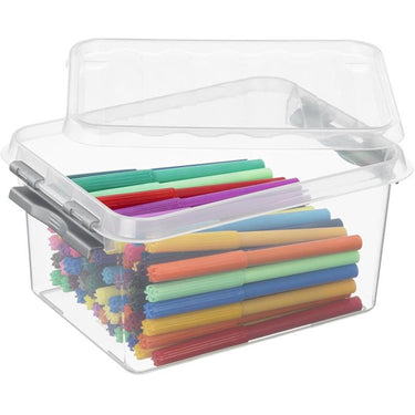 Sunware q-line opbergbox 2 liter transparant 20x15x10,4cm