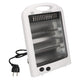 Sunnywarm 30 camping kachel elektrisch - quartz buizen 300 - 600 watt