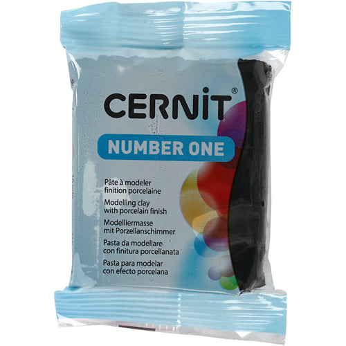 Cernit , zwart (100), 56 gr 1 doos