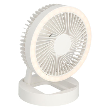 Tramontana ventilator met accu en licht