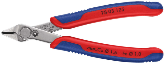 Knipex electronic super knips® | 125 mm lengte | meer-componentengrepen - 78 03 125 sb