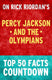 Percy jackson and the olympians - top 50 facts countdown
