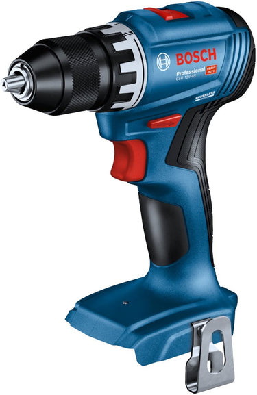 Bosch blauw bosch professional gsr 18v-45 accu schroefboormachine 18v basic body - 06019k3200