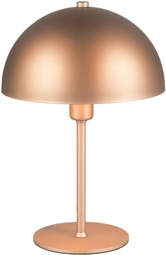 Trio nola - tafellamp - mokka - excl. 1x e14 4,9 w - snoerschakelaar