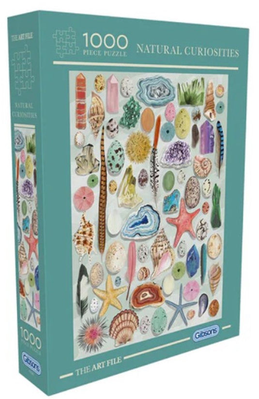 Gibsons - natural curiosities (door the art file) - 1000 stukjes 48×69cm (b×h) - legpuzzel voor volwassenen
