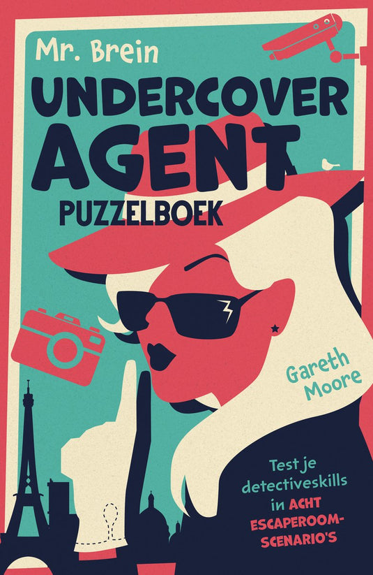 Mus creatiefuitgeverij mus mr. brein undercoveragent puzzelboek - logische puzzel