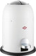 Wesco mini master cosmetica-emmer in de kleur matwit, gepoedercoat staalplaat, inhoud 6 liter, kunststof binnenemmer, voetpedaal